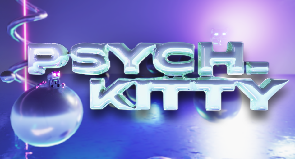 Psych-Kitty UI UX preview promotional image